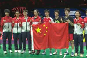 尤伯杯冠军榜：中国16冠领跑，日本6冠第二，美国3冠第三