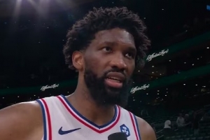 【完整版】恩比德：我们别无选择 必须做好防守在波士顿抢七