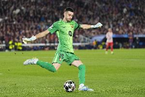 目前零封率超过50%，霍安·加西亚再踢一场即可参评萨莫拉奖